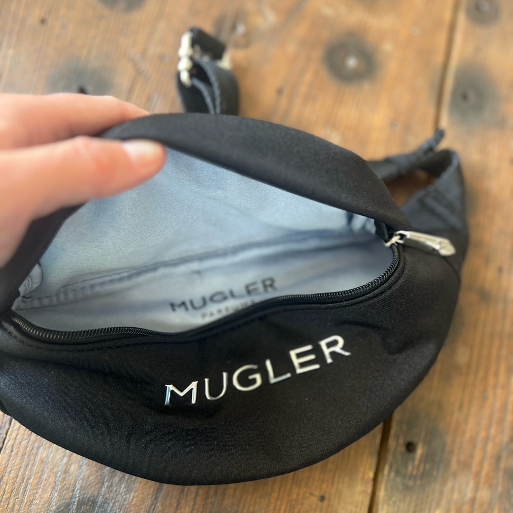 Mugler Black Fanny Pack - Picture 3 of 3